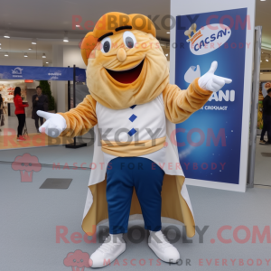 Croissant maskot kostume...