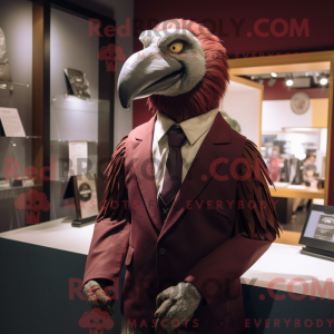 Maroon Vulture mascot...