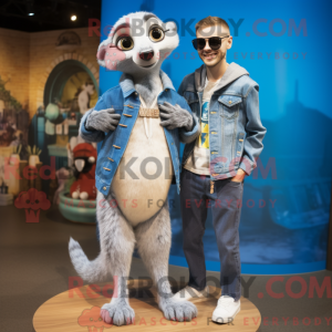 Sølv Meerkat mascarado de...