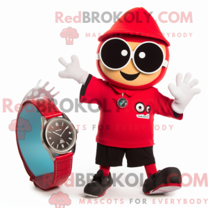 Disfraz de mascota de reloj...