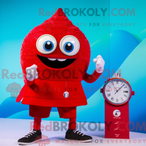 Red Wrist Watch...