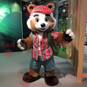 Groen Rood Panda...