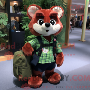 Groen Rood Panda...