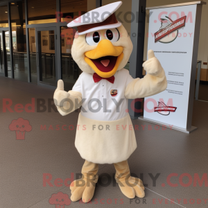 Disfraz de mascota de pollo...