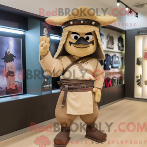 Tan Samurai mascotte...