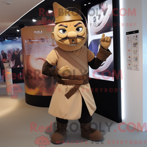 Tan Samurai mascotte...