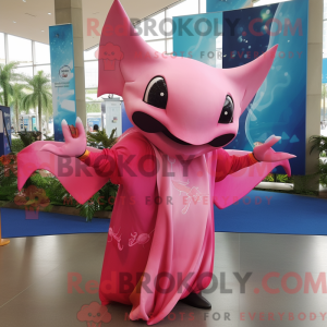 Maskotdraktfigura Rosa...
