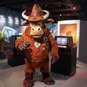 Rust Minotaur maskot...