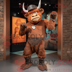Rust Minotaur maskot...