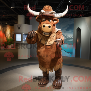 Rust Minotaur mascot...