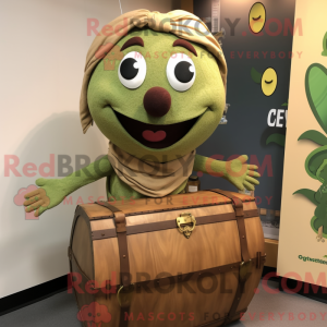 Postava maskota Olive...