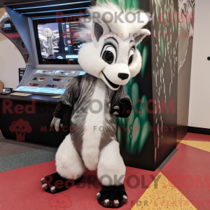 Costume mascotte de Silver...