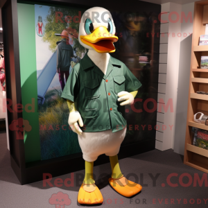 Forest Green Duck máscara...