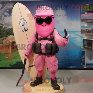 Rosa Para Commando máscara...
