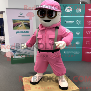Rosa Para Commando máscara...