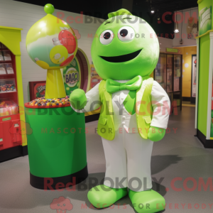 Lime Green Gumball Machine...
