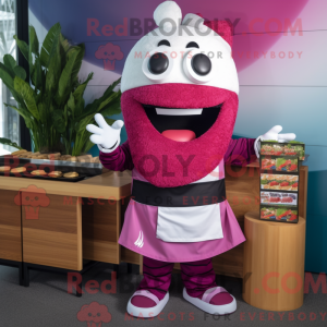 Disfraz de mascota Magenta...