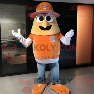 Orange Ice Cream maskot...
