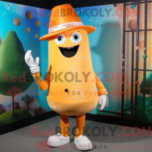 Orange Ice Cream maskot...