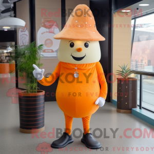 Orange Ice Cream maskot...