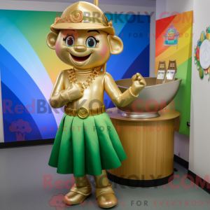 Postava maskota Tan Pot Of...