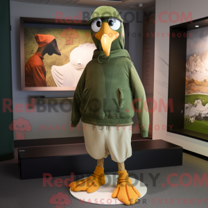Costume mascotte de mouette...