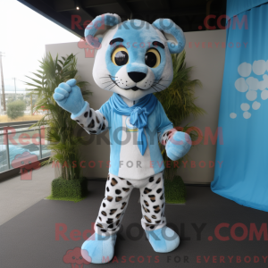 Disfraz de mascota Sky Blue...