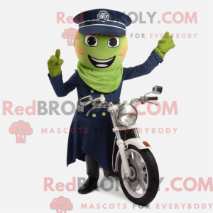 Navy Celery mascottekostuum...