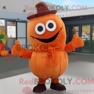 Máscara de abóbora Rust com...
