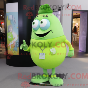 Lime Green Pendant mascot...