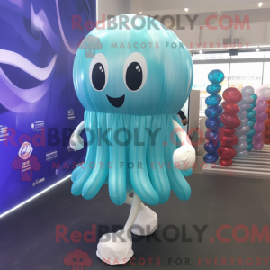 Kwallen mascotte kostuum...