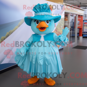 Disfraz de mascota Cyan...