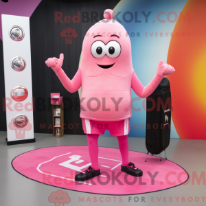 Pink Shakshuka maskot...