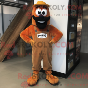 Rust King mascot costume...
