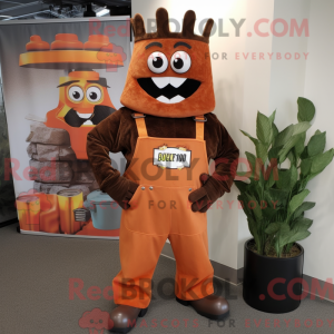Rust King mascot costume...