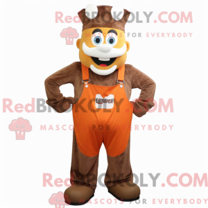 Rust King mascot costume...