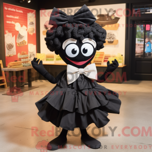 Black Lasagna mascot...