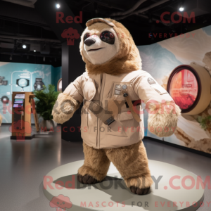 Mascotte de paresseux géant...