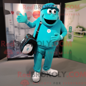 Turkis Golf Bag maskot...