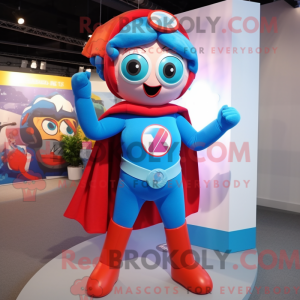 Superheltmaskotdraktfigur...