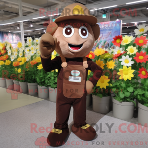 Disfraz de mascota de ramo...