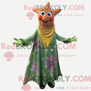Olive Starfish maskot...