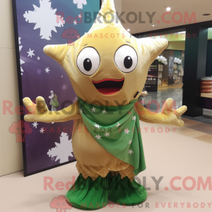 Olive Starfish mascot...