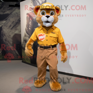 Costume de mascotte de Puma...
