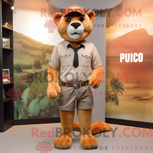 Costume de mascotte de Puma...