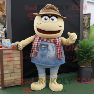 Beige Burgers maskot...