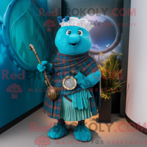 Turquoise doedelzak...