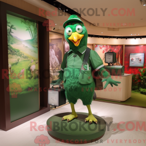 Forest Green Hens maskot...