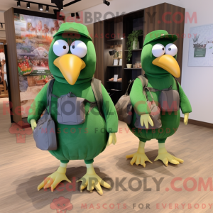 Forest Green Hens...