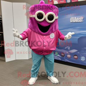 Postava maskota Magenta...